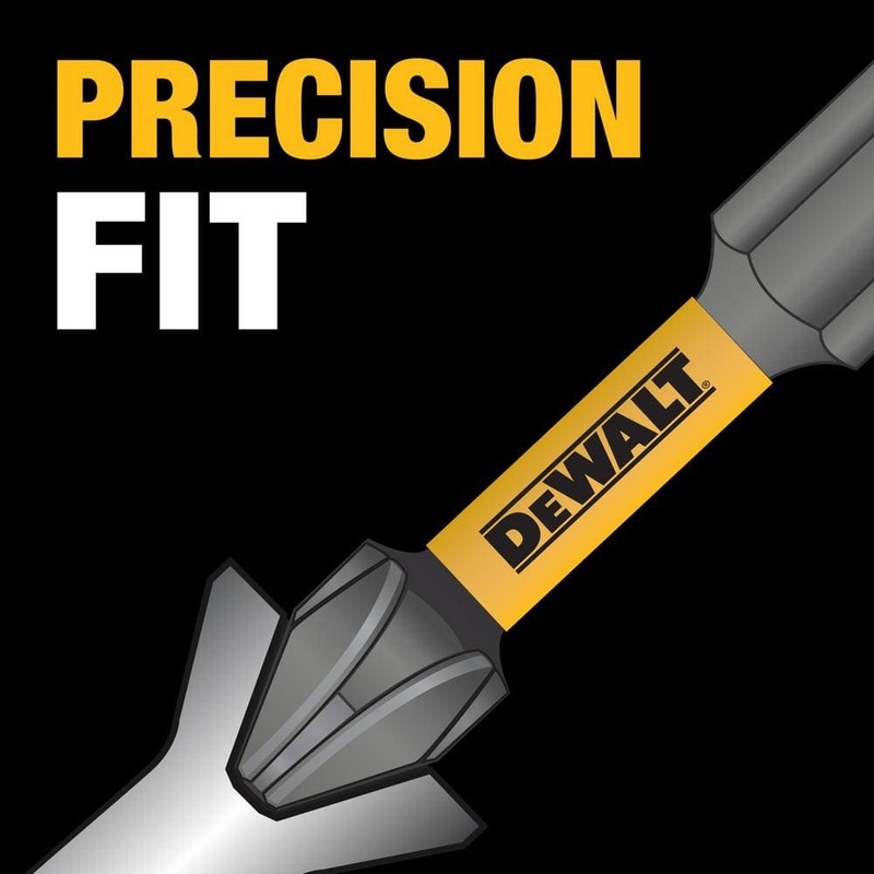 DEWALT MAXFIT ULTRA 1/4 in. Hex Steel Screwdriving Bit Set (50-Piece) - Image 8