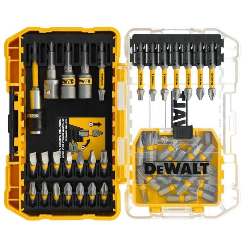 DEWALT MAXFIT ULTRA 1/4 in. Hex Steel Screwdriving Bit Set (50-Piece) - Image 12