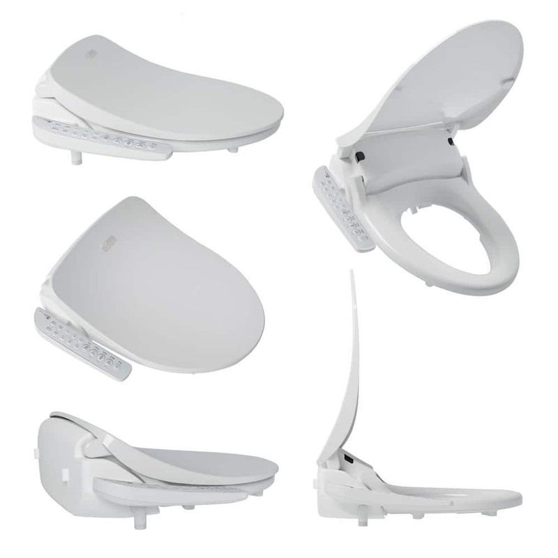 BIO BIDET HD-7000 Electric Bidet Seat Round White Fusion Heating Technology - Image 11400