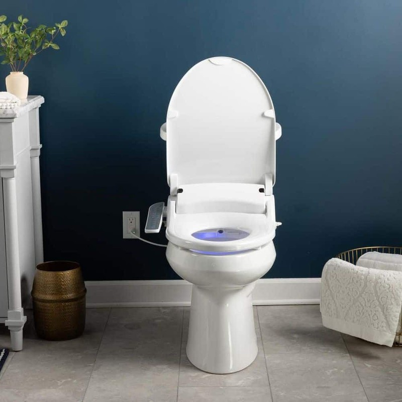 BIO BIDET HD-7000 Electric Bidet Seat Round White Fusion Heating Technology - Image 11403