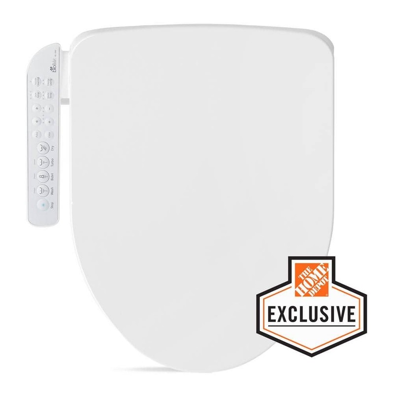 BIO BIDET HD-7000 Electric Bidet Seat Round White Fusion Heating Technology - Image 11411