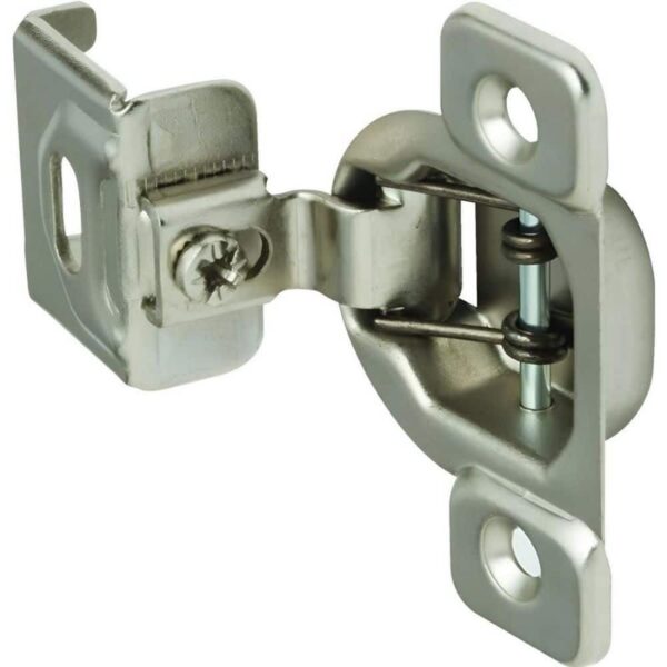 Sapphire 1-1/4 in. Self-Closing Concealed Cabinet Hinge Satin Nickel - Set of 24