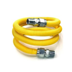 Everbilt 1/2" MIP x 1/2" MIP x 60" Gas Connector (5/8 in. OD) (93,200 BTU)
