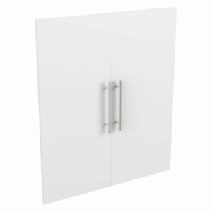 ClosetMaid Style+ 25 in. W Modern White Closet Door Kit