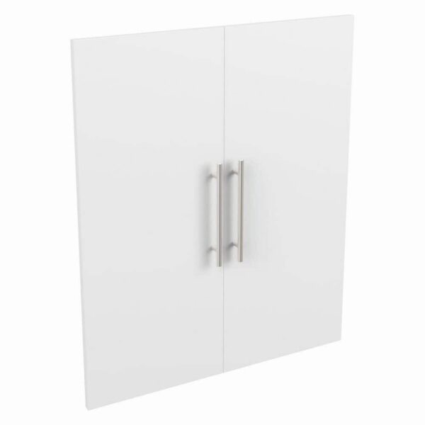 ClosetMaid Style+ 25 in. W Modern White Closet Door Kit