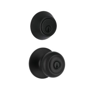 Defiant Hartford Matte Black Single Cylinder Combo Pack