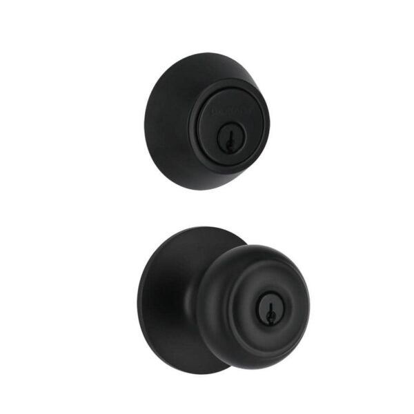 Defiant Hartford Matte Black Single Cylinder Combo Pack