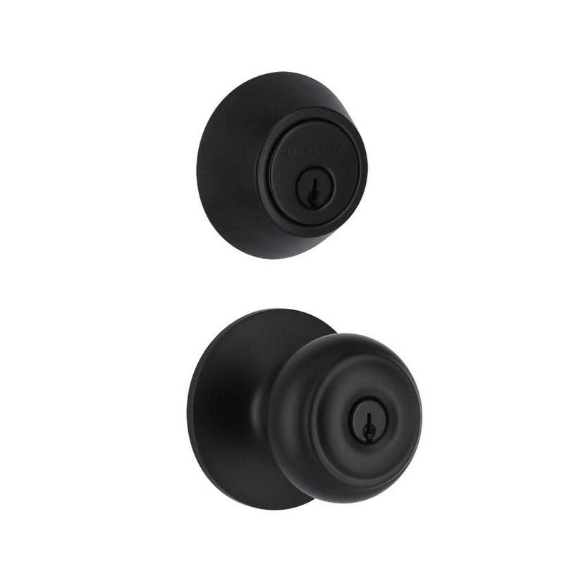 Defiant Hartford Matte Black Single Cylinder Combo Pack