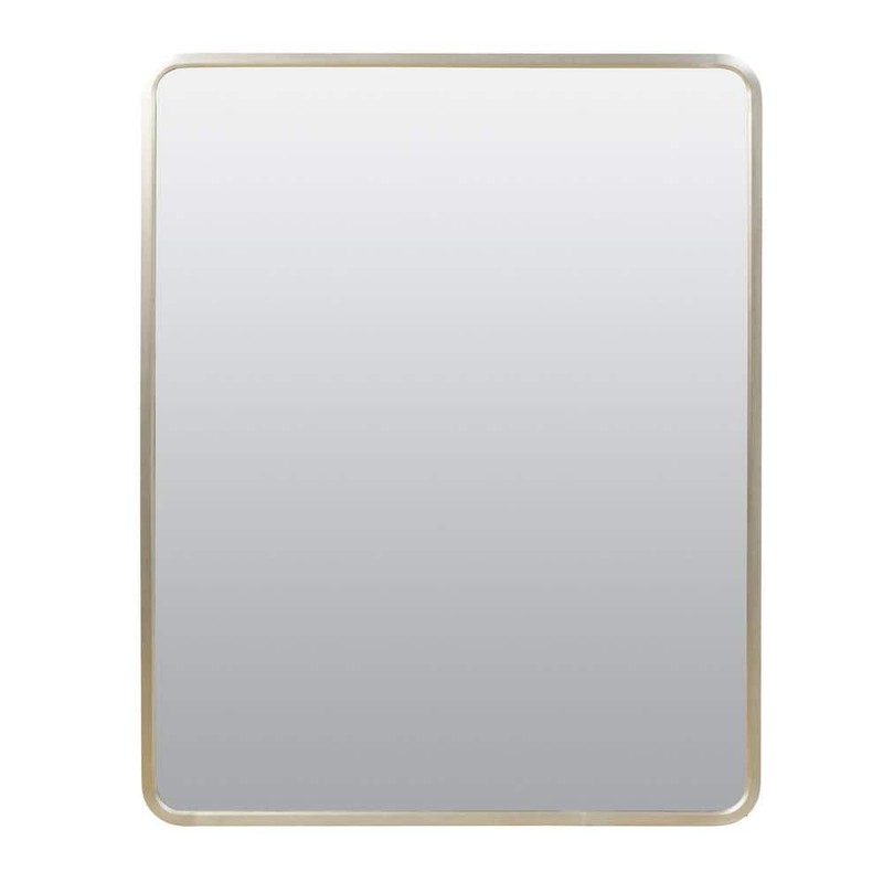 Glacier Bay 24" W x 30" H Rounded Corner Brushed Nickel Medicine Cabinet Mirror - Image 36