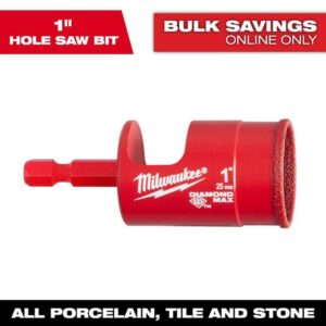 Milwaukee 1 in. Diamond Max Hole Saw