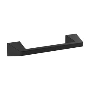 Amerock Blackrock 9 in. Wall Mounted Towel Bar in Matte Black