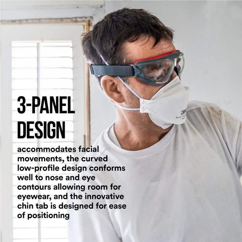 3M 9205+ N95 Aura Particulate Disposable Respirator Foldable (20-Pack) - Image 5