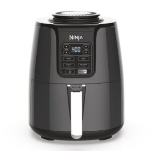 Ninja 4 qt Basket Air Fryer Black Gray Digital Controls for Dehydrate Roast