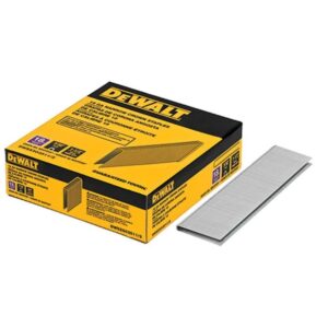 DEWALT 1-1/2" x 7/32" 18-Gauge Glue Collated Bright Steel Staples 3000/Bx