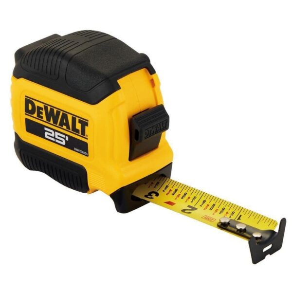 DEWALT 25 ft. x 1-1/8 in. Tape Measure with Finger Brake