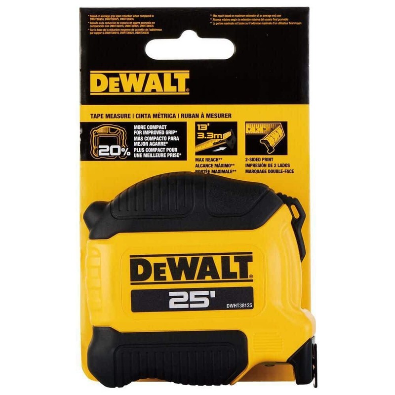 DEWALT 25 ft. x 1-1/8 in. Tape Measure with Finger Brake - Image 63
