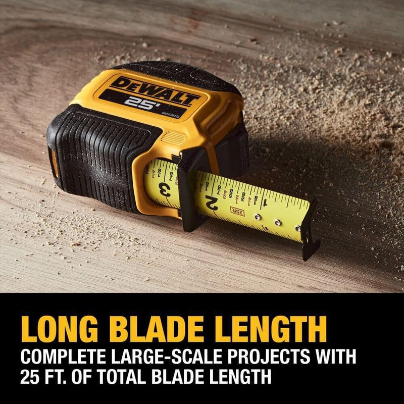 DEWALT 25 ft. x 1-1/8 in. Tape Measure with Finger Brake - Image 65