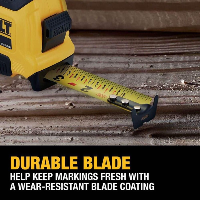 DEWALT 25 ft. x 1-1/8 in. Tape Measure with Finger Brake - Image 70