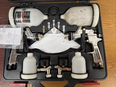 Husky HVLP and Standard Gravity Feed Spray Gun Kit
