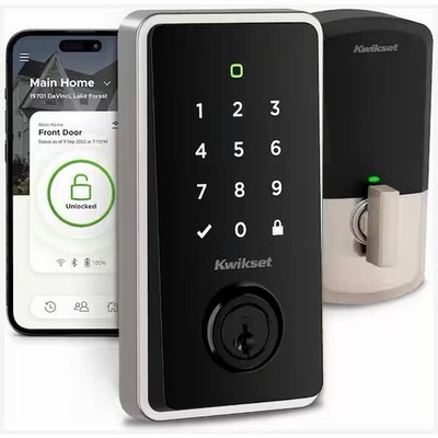 Kwikset HALO Select Soft Modern Touchscreen Wi-Fi