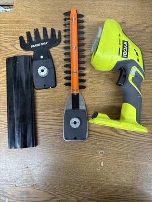 RYOBI ONE+ 18V Cordless Grass Shear and Shrubber Trimmer (Tool Only)