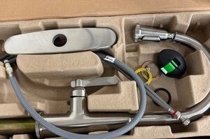 American Standard Eastcourt Pull Down Kitchen Faucet Stainless Steel
