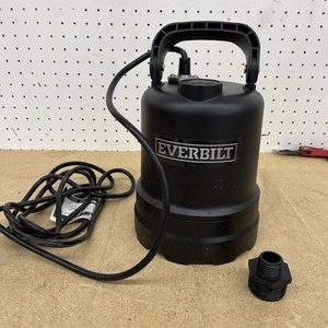 Everbilt 1/3 HP Submersible Aluminum Utility Pump