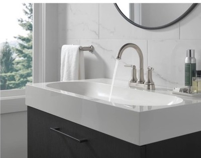 Delta Saylor 1.2 GPM Centerset Bathroom Faucet with Pop-Up Drain - Image 2