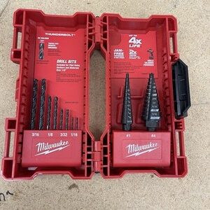 Milwaukee Black Oxide Step Drill Bit Set (10-Piece)