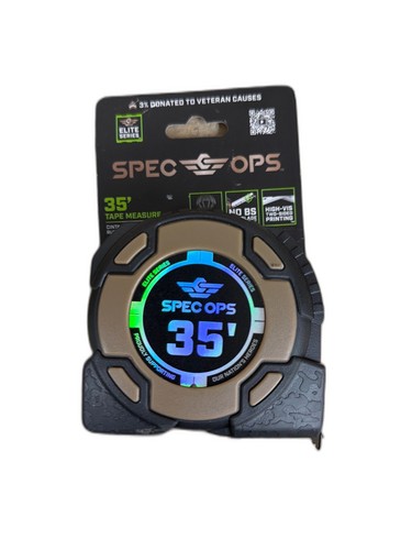 SPEC OPS 35 ft. Elite Series Tape Measure, 1 1/4 in. Blade, Military-Grade Case - Image 7