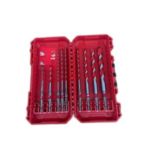 Milwaukee SHOCKWAVE Carbide Hammer Drill Bit Set. (9-Piece)