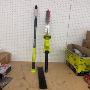 RYOBI ONE+ 18V 18 Cordless Battery Pole Hedge Trimmer(Tool Only)(2 PIECES ONLY)