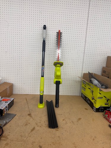 RYOBI ONE+ 18V 18 Cordless Battery Pole Hedge Trimmer(Tool Only)(2 PIECES ONLY)