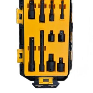 DEWALT 3/8 in. and 1/2 in. Drive Impact Accessory Set (10-Piece)