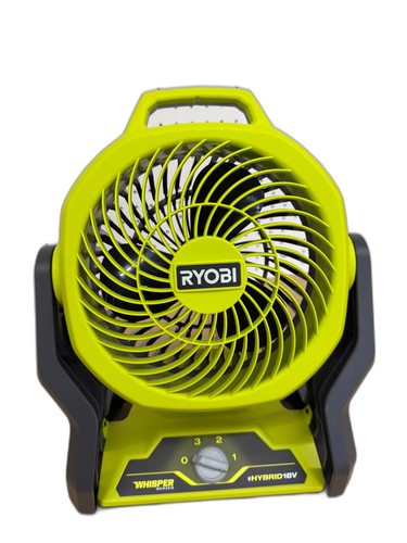 RYOBI ONE+ 18V Cordless Hybrid WHISPER SERIES 7-1/2 in. Fan (Tool Only) - Image 2