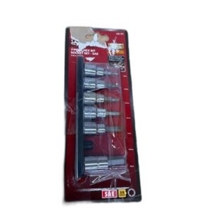 Husky 3/8 in. Drive SAE Hex Bit Socket Set (6-Piece) MISSING 1 PIECE