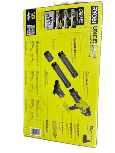 RYOBI ONE+ HP 18V Brushless Cordless Leaf Blower 220 CFM 140 MPH 4.0 Ah Battery - Image 16
