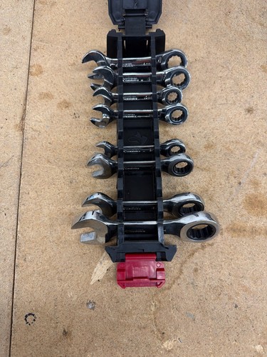 Husky Stubby Ratcheting SAE/MM Combination Wrench Set (10-Piece) MISSING