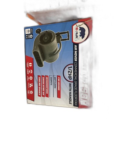 B-Air 1/2 HP Air Mover Carpet Dryer Floor Blower Fan Grey - Image 11