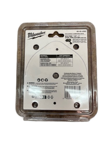 Milwaukee 1/2-1 in. Steel-Tooth Pipe Cutting Blade - Image 9
