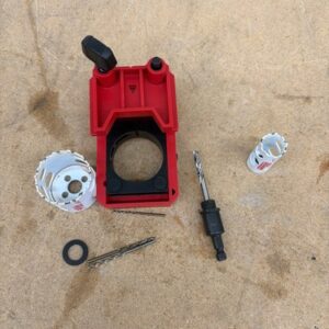 Milwaukee Door Lock Installation Bi-Metal Hole Saw Set MISSING SEE PICTURES