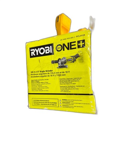 RYOBI ONE+ 18V Cordless 4-1/2 in. Angle Grinder (Tool Only) NO HANDLE - Image 2