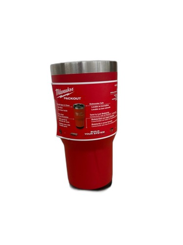 Milwaukee PACKOUT Red 30 oz. Tumbler