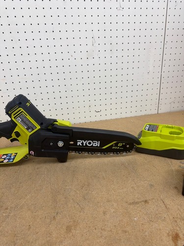 RYOBI ONE+ HP 18V Brushless 8 in. Cordless Mini Chainsaw with 2.0 Ah Battery - Image 8