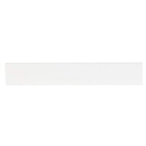 Home Decorators Collection 21 in. W Cultured Marble Vanity Sidesplash in White