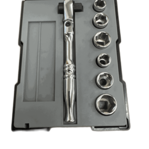 Husky 1/4 in. Drive Flex-Head Microdriver and Socket Set (16-Piece) MISSING