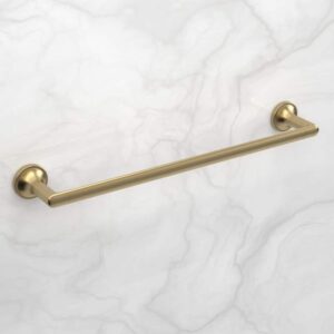 Glacier Bay Lynstone 18 in. Wall Mounted Towel Bar Brushed Gold