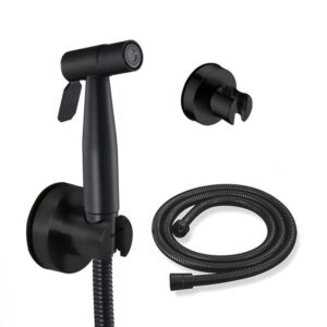 PROOX Stainless Steel Handheld Bidet Sprayer Attachment Matte Black