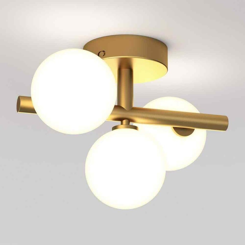 Artika Bloom 13 in. 15 Watt Modern Gold Integrated LED 5 CCT Flush Mount Ceiling - Image 5