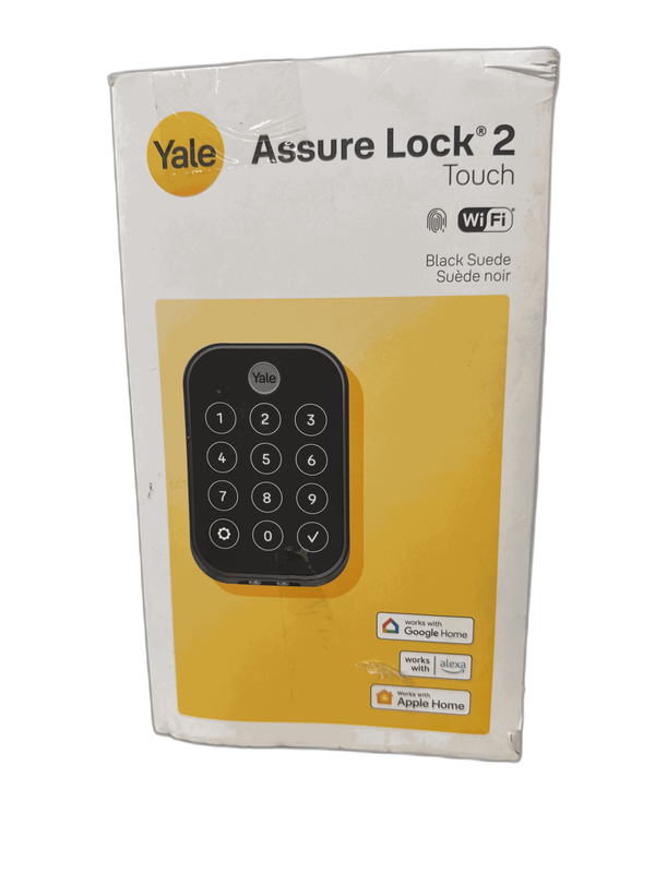 Yale Assure Lock 2 Keyless Smart Door Lock WiFi Fingerprint Access Black Suede - Image 14